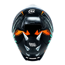 CASCO DEPORTIVO NEGRO CON CRANEO GRIS (L)