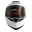  CASCO DEPORTIVO ABATIBLE BLANCO CON GRIS (M)
