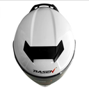  CASCO DEPORTIVO ABATIBLE BLANCO CON GRIS (M)
