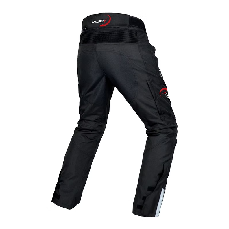 PANTALON DEPORTIVO NEGRO CON PROTECCIONES Y REFLEJANTE (XL)