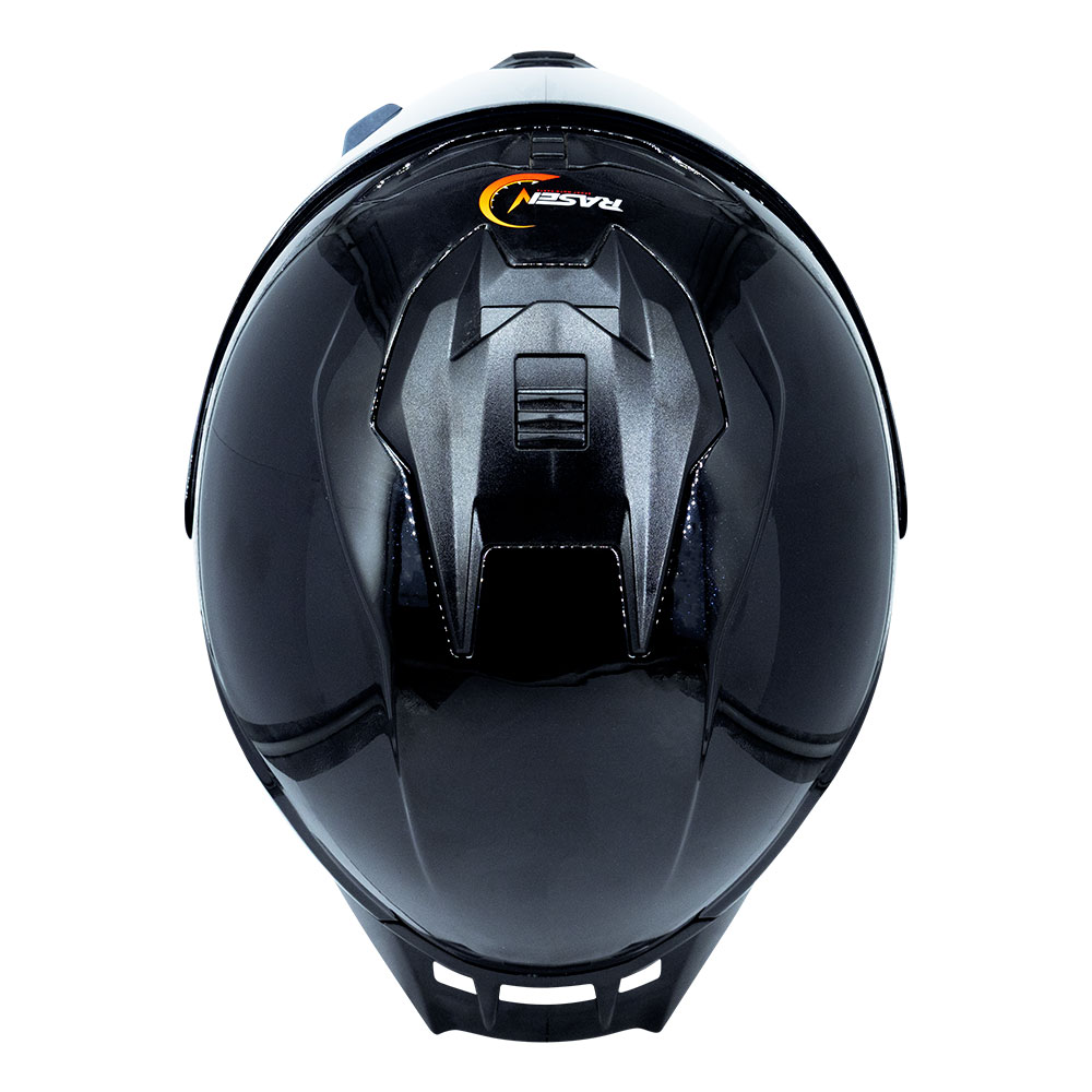 CASCO CERRADO NEGRO MODELO PILOT (XL)