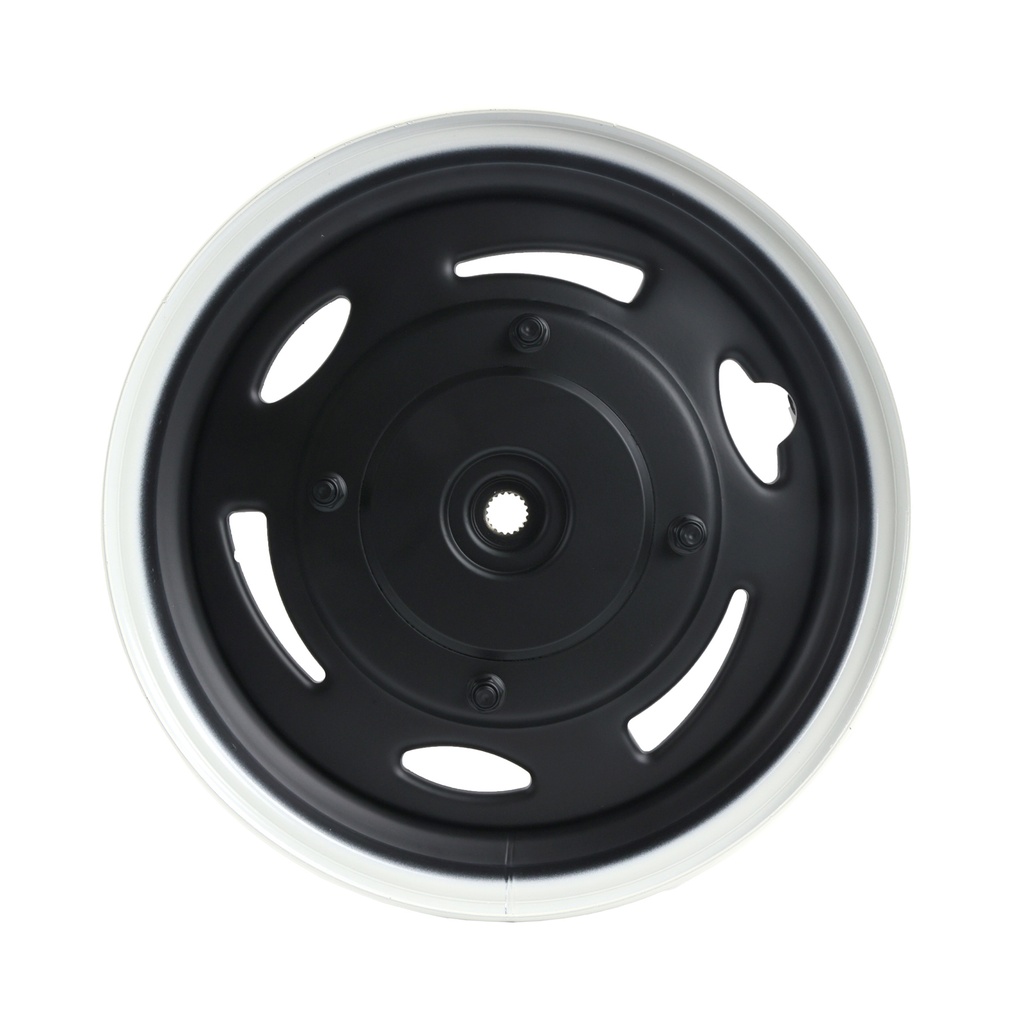 RIN TRASERO FILO BLANCO NEGRO ITALIKA DS 150 (20-22)/ X 150 G (22-23) 13"