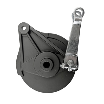 PORTA BALATAS TRASERO NEGRO ITALIKA 125 Z (16-19), 150 SZ (16-18)