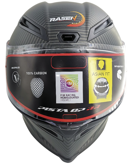 CASCO CERRADO FIBRA DE CARBONO