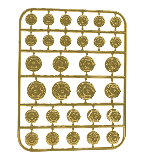 TAPON TORNILLO DE PLASTICO DECORATIVO TIPO CUPULA