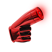 FARO LED AUXILIAR TIPO DEDO TRASERO O DELANTERO LUZ FIJA 1 LED