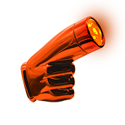 FARO LED AUXILIAR TIPO DEDO TRASERO O DELANTERO LUZ FIJA 1 LED