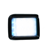 FARO CUADRADO 6 LED CON LUZ ALTA, BAJA Y ESTROBO