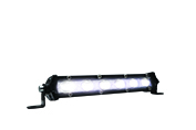 BARRA 6 LED LUZ BLANCA FIJA Y ESTROBO OPCIONAL