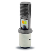 FOCO DE FARO LED MEDIA VUELTA 2 COLORES