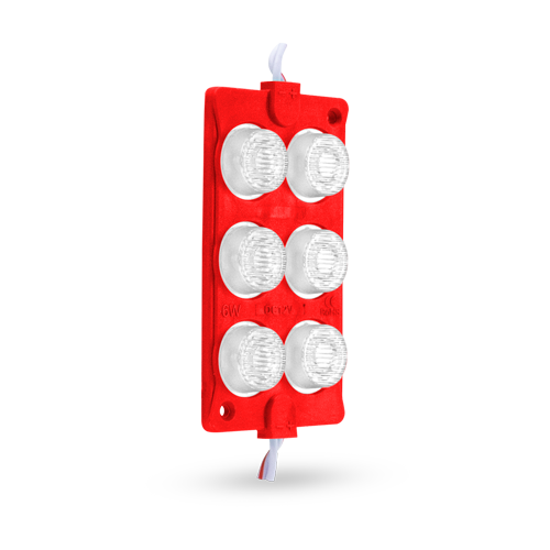 TIRA DE MODULO LED LATERAL DOBLE FILA 6 LUCES