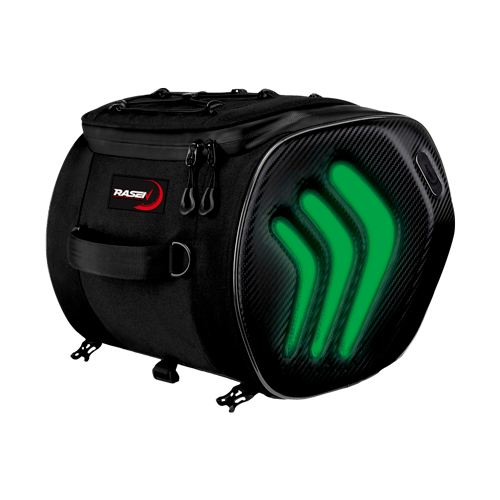 BOLSA PARA ASIENTO NEGRO CON LUZ