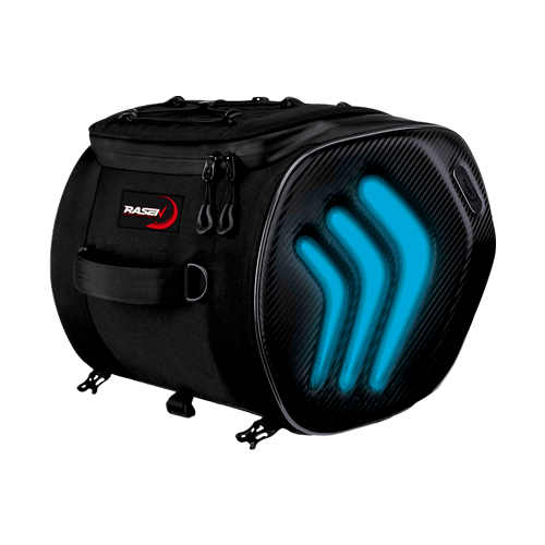 BOLSA PARA ASIENTO NEGRO CON LUZ