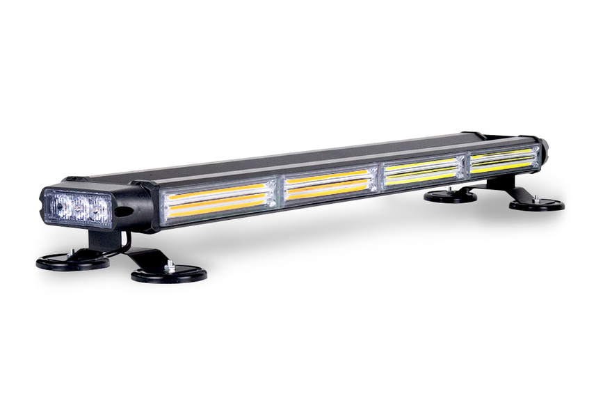 BARRA LED COB LARGA 65CM CON BASE IMANTADA 4 CELDAS LUZ