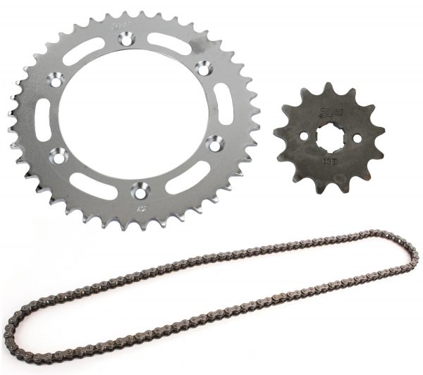 KIT DE SPROCKET DM150 ROJA SAYTO