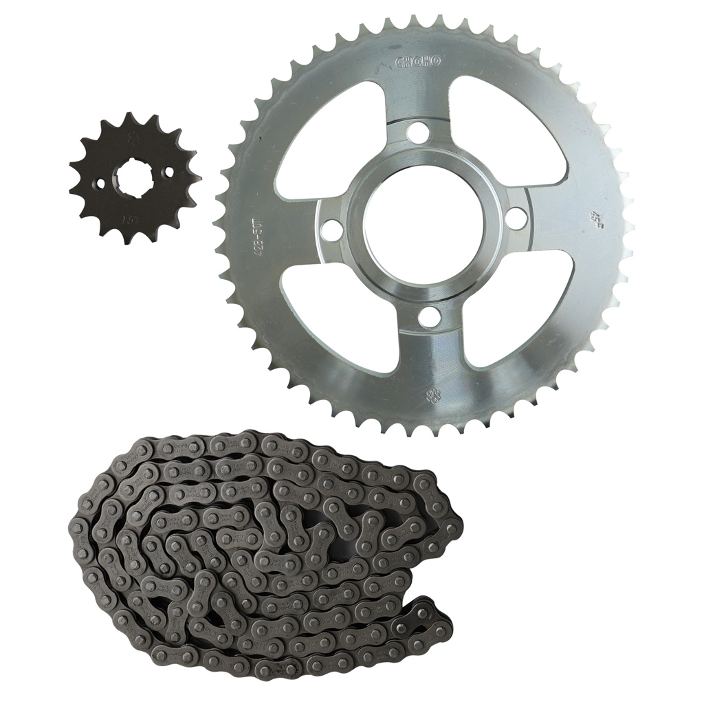 KIT DE SPROCKET ENGRANE 50X15 CADENA 428HX130L SET VENTO CROSSMAX 250 (20-21) CHOHO
