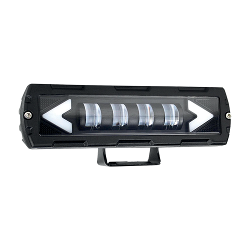 BARRA LED 4 TIRAS LUZ BLANCO AMARILLO CON FLECHA FRONTAL