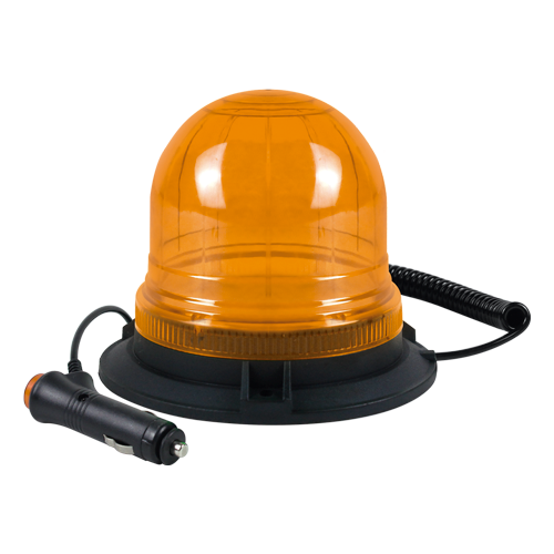 TORRETA LED CIRCULAR CON CONECTOR DE ENCENDEDOR LUZ AMARILLO
