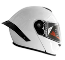CASCO DEPORTIVO ABATIBLE BLANCO CON GRIS (XXL)