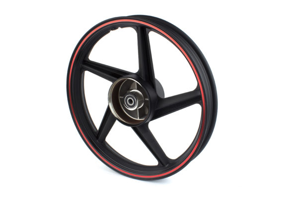 RIN TRASERO NEGRO/ROJA FT180/200 18"