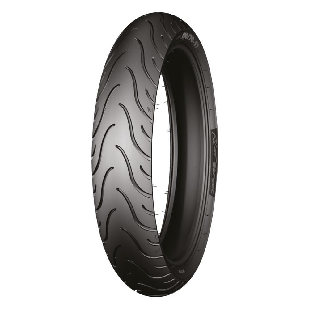 LLANTA TRAB MICHELIN 110/80-17 PILOT STREET 57S DEL/TRAS TL/TT