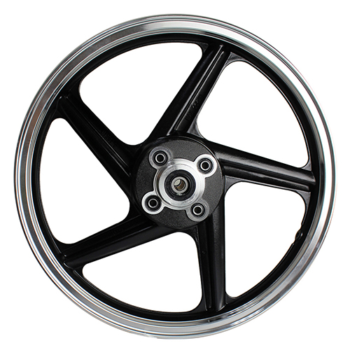 [43-5562-001] RIN TRASERO ALUMINIO NEGRO ITALIKA FT 150 GT (11-13) 18"