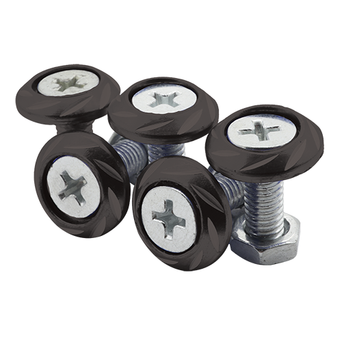 [RS-GRL-12010BK] TORNILLO PLANO DECORATIVOS UNIVERSAL