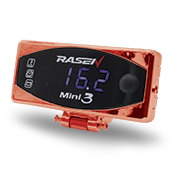 [RS-GRL-12025R] VOLTIMETRO RECTANGULAR CON MEDIDOR DE TEMP Y TIEMPO CON SUJECION AL ESPEJO