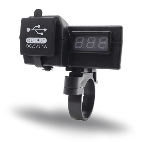 [RS-GRL-12030R] VOLTIMETRO Y DOBLE ENTRADA USB