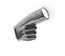 [RS-LED-13019W] FARO LED AUXILIAR TIPO DEDO TRASERO O DELANTERO LUZ FIJA 1 LED