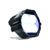 [RS-LED-13022W] FARO AUXILIAR REDONDO 4 LED LUZ BLANCA CON LUZ ALTA,BAJA Y ESTROBO