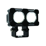 [RS-LED-13026Y-W] FARO LED RECTANGULAR 2 OJOS BI-COLOR