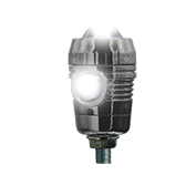 [RS-LED-13032W] FARO LED CON LUPA TIPO CILINDRO DELANTERO O TRASERO ESTROBO