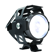 [RS-LED-13051W] FARO LED CON PROTECTOR LUPA LUZ BLANCA ALTA,BAJA Y ESTROBO