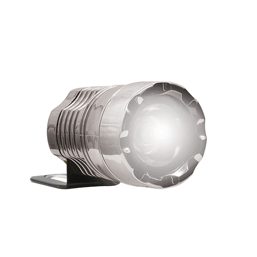 [RS-LED-13069W] FARO 1 LED TIPO BARRIL DELANTERO O TRASERO ESTROBO