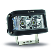 [RS-LED-13093W-BU] FARO AUXILIAR RECTANGULAR LUZ BLANCA CON LUZ LATERAL AZUL