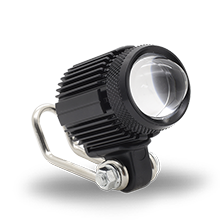 [RS-LED-13095Y-W] FARO AUXILAR TIPO CAÑÓN CON LUPA LUZ BLANCA Y AMARILLA