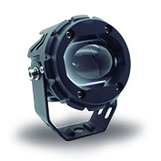 [RS-LED-13098Y-W] FARO AUXILIAR TIPO MINI CAÑÓN CON LUPA LUZ BLANCA Y AMARILLA