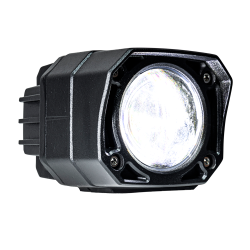 [RS-LED-13111Y-W] FARO AUXILIAR LED TIPO LENTE CUADRADO LUZ BLANCO-AMARILLO