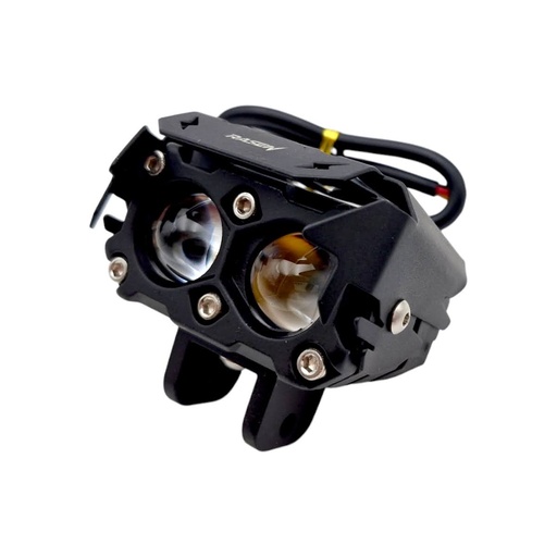 [RS-LED-13112Y-W] FARO AUXILIAR LED RECTANGULAR 2 LUPAS LUZ BLANCO-AMARILLO