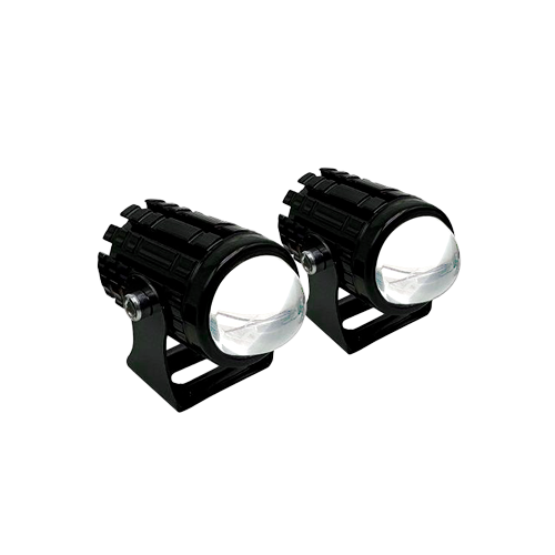[RS-LED-13120Y-W] FARO AUXILIAR LED TIPO TELESCOPIO LUZ AMARILLO-BLANCO CON SWITCH DE ENCENDIDO
