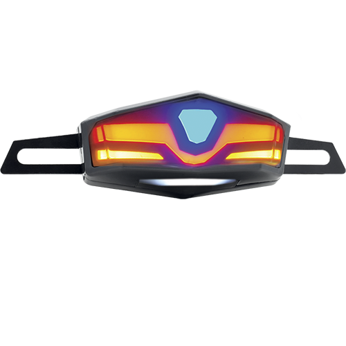 [RS-CAL-1002Y-R] CALAVERA STOP PREMIUM MULTIFUNCIONAL DE LED