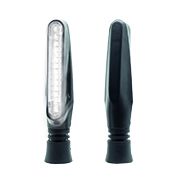 [RS-DIR-0015Y-W] DIRECCIONAL LED DUO SECUENCIAL TIPO PLUMA UNIVERSAL