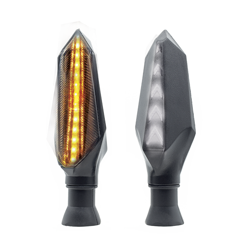 [RS-DIR-0018Y-W] DIRECCIONAL LED SECUENCIAL TIPO FLECHA UNIVERSAL