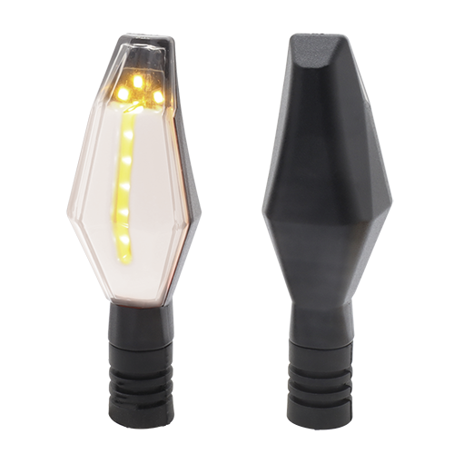 [RS-DIR-0051Y-W] DIRECCIONAL LED SECUENCIAL TIPO RECTANGULAR UNIVERSAL