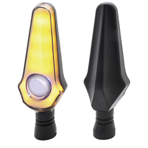 [RS-DIR-0056Y-W] DIRECCIONAL LED SECUENCIAL TIPO FLAMA UNIVERSAL