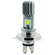 [RS-FDEL-5004W] FOCO DE FARO PLATA LED PREMIUM H4