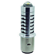 [RS-FDEL-5014BU-Y-W] FOCO DE FARO MEDIA VUELTA CON LUPA HIPER LED CON VELA