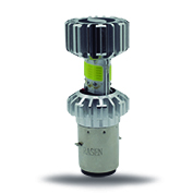 [RS-FDEL-5033S-W] FOCO DE FARO LED MEDIA VUELTA 9 LADOS