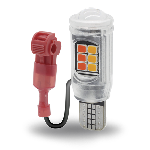 [RS-FOC-2018R-Y] FOCO DE PELLIZCO 16 HIPERLED DUO ROJO-AMA